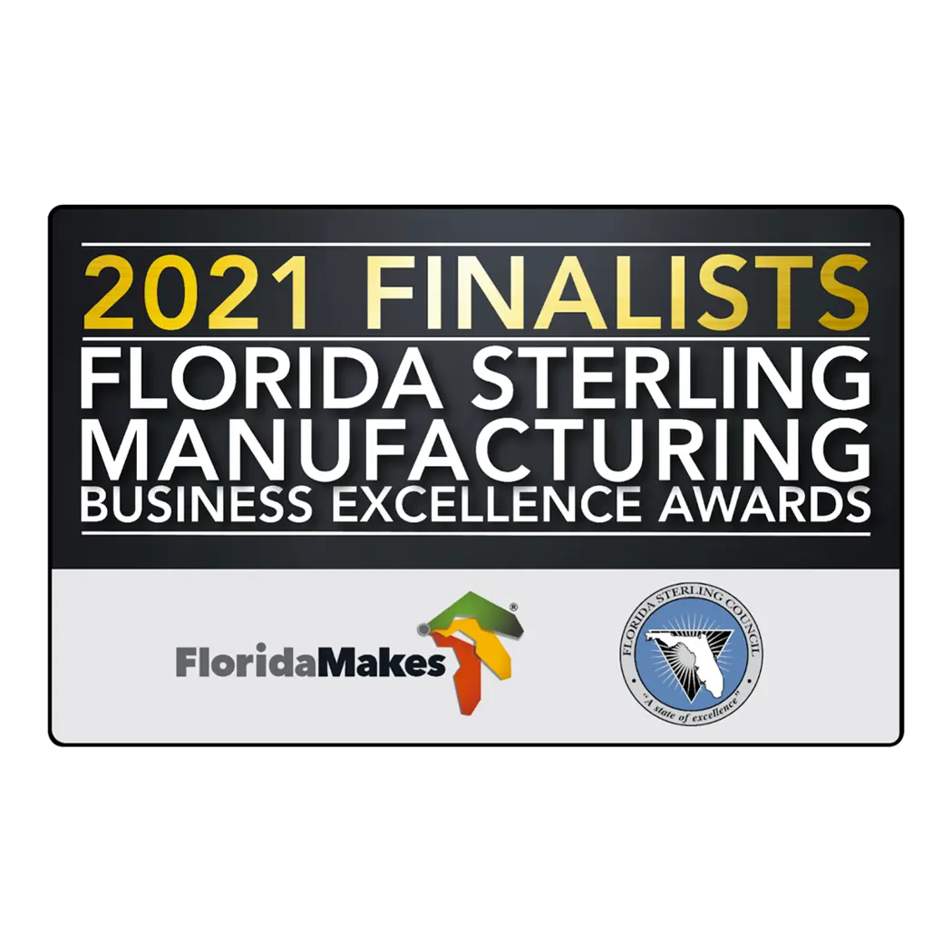 CAE Santé remporte la médaille d’or aux Florida Sterling Manufacturing Business Excellence Awards.